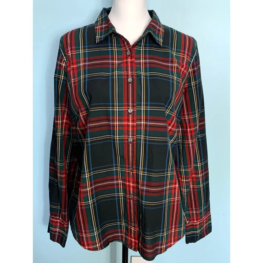 J. Crew classic plaid